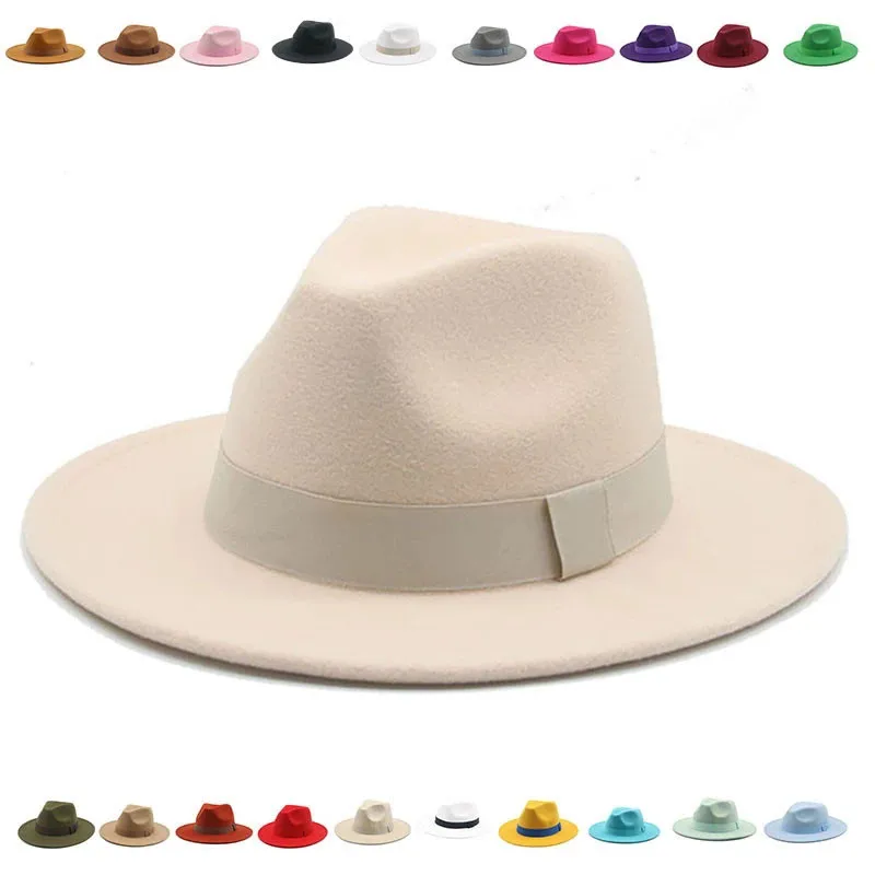 Fedora Hat Wool - Cappello Fedora da Donna, Cappelli Invernali