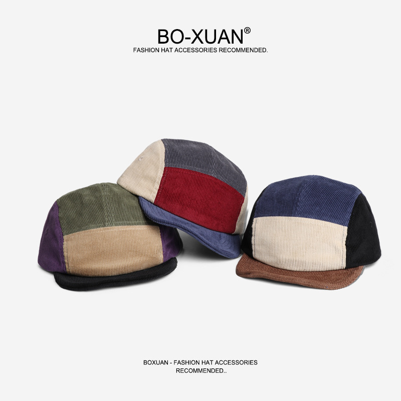 Corduroy Cap 5 Panel - Cappellini da Baseball in Corduroy a