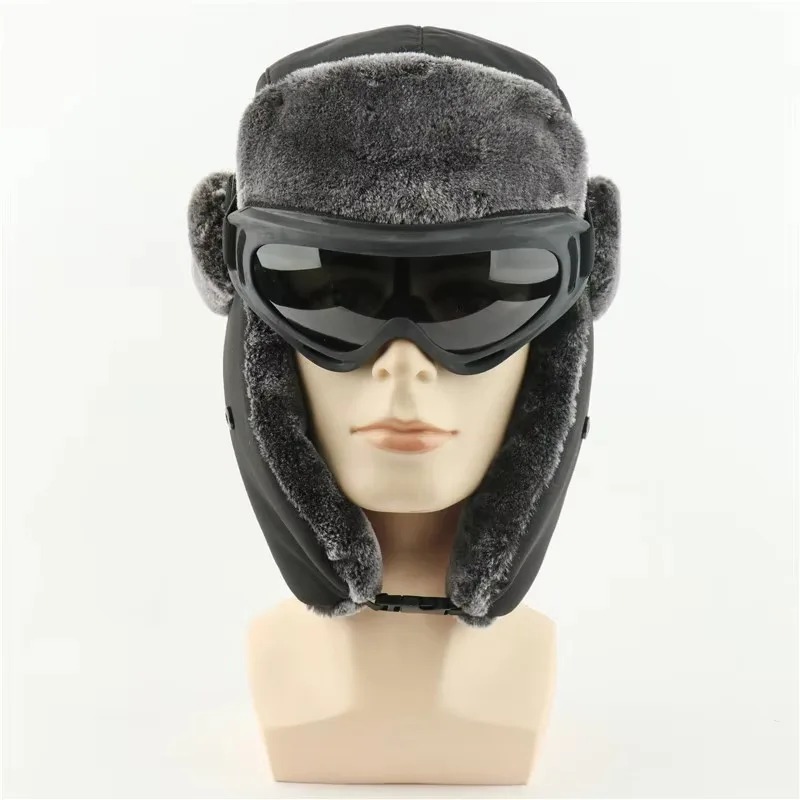 Trapper Hat Ear Flap - Cappelli colbacco militare dell'esercito da sci