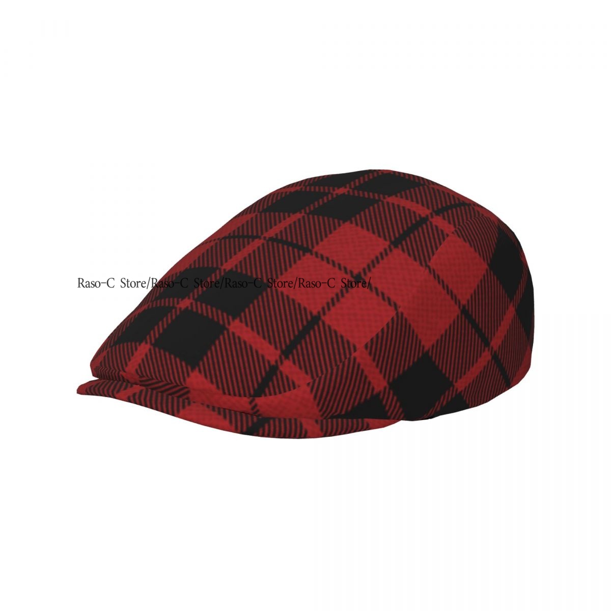 Newsboy Cap Ivy - Berretto piatto per adulti, stampa tartan
