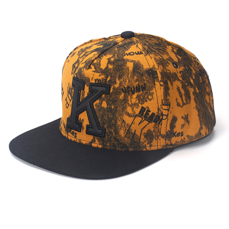 K lettera Hip Hop berretti da  - Snapback Hat Flat recensione e prezzo